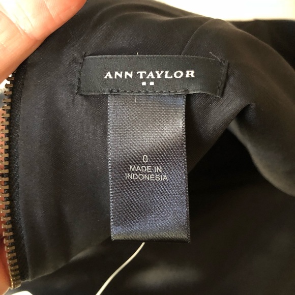 Ann Taylor Color-block Neutrals Dress - Picture 6 of 6